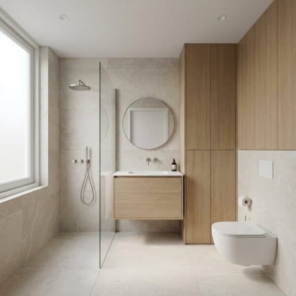 Badkamer van 6 m2
